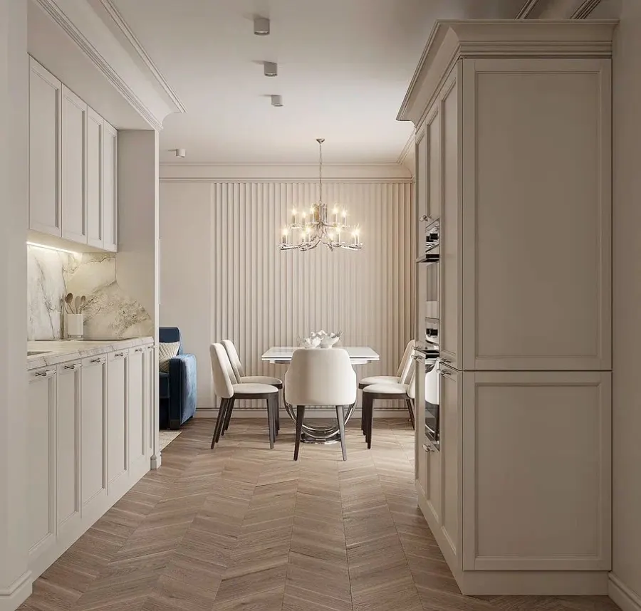 Elegantan stan sa dve spavaće sobe – vizualizacija 9