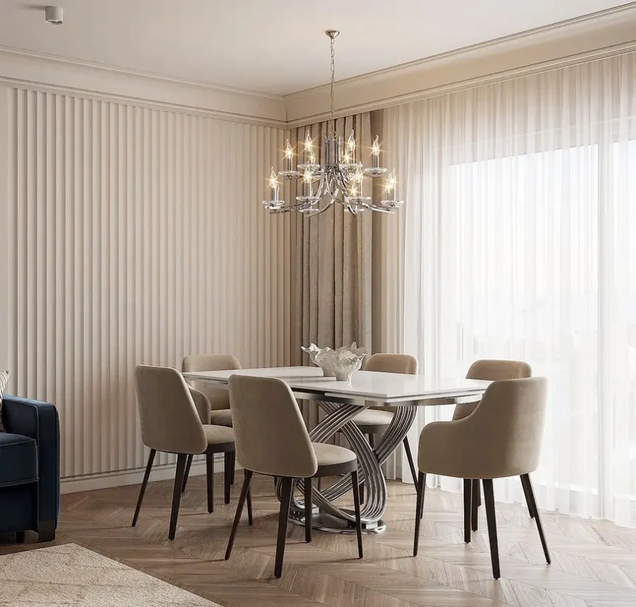 Elegantan stan sa dve spavaće sobe – vizualizacija 12