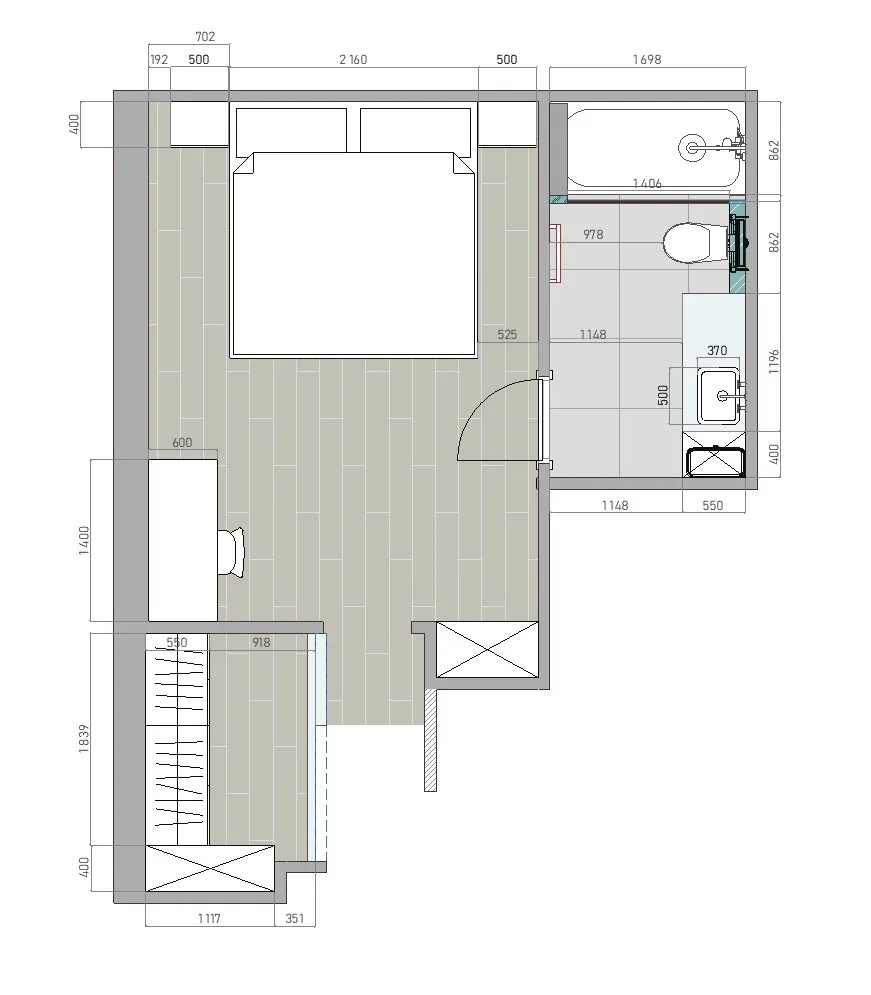 Dvoetažni stan – plan 4